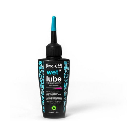 Lubricante Aceite Muc-off Wet Lube Húmedo 50ml Mtb Enduro Mi tienda-Repuesto-de-bicicleta