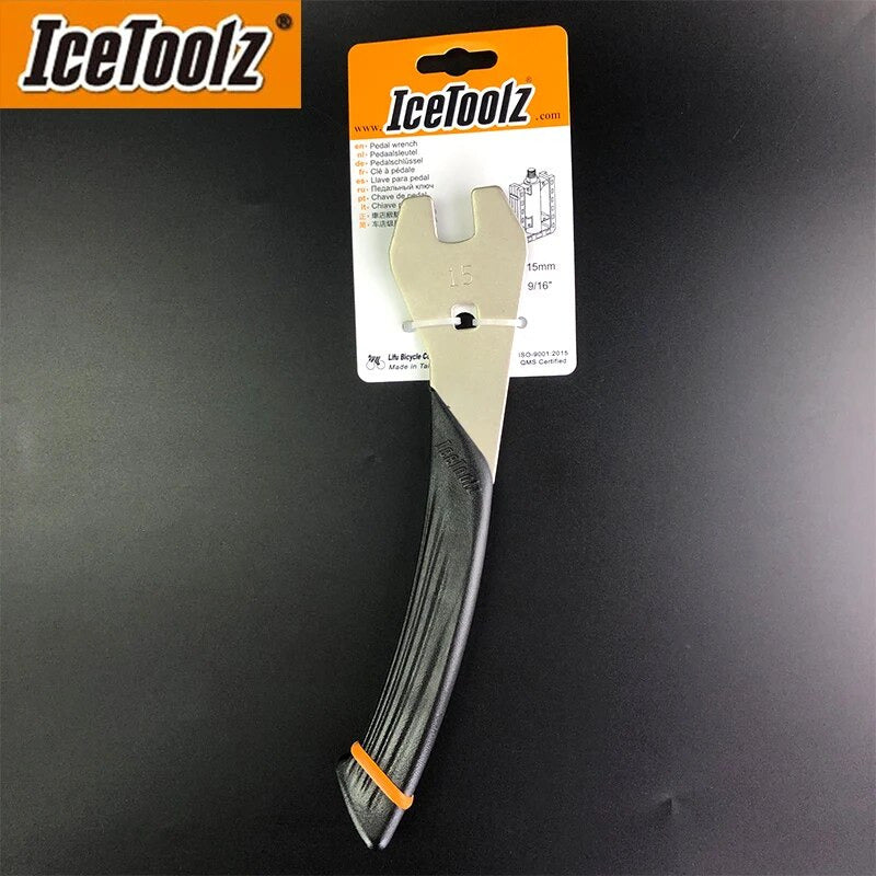 Llave De Pedales Bicicleta 15mm Profesional Icetoolz Mi tienda-Repuesto-de-bicicleta