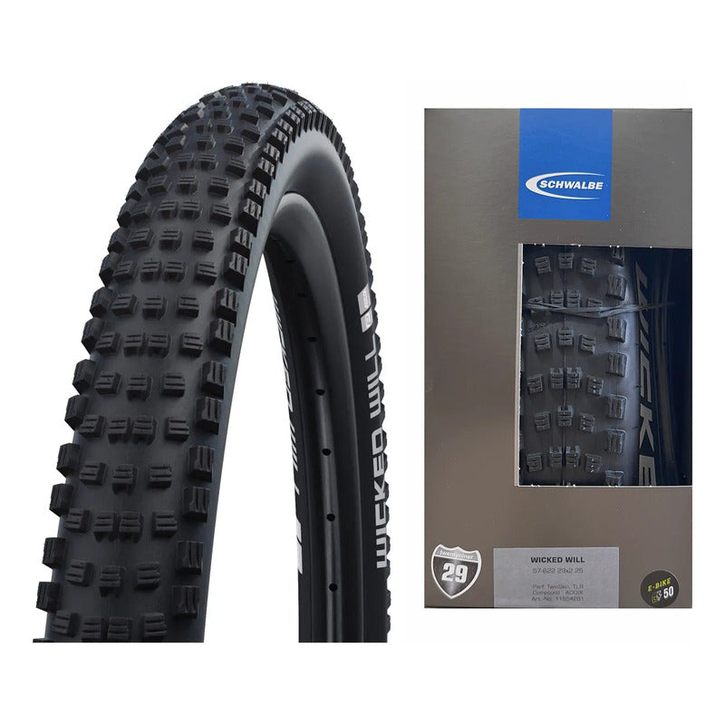 Neumatico Schwalbe Wicked Will 29 X 2.25 Twinskin Tlr Addix Negro