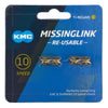 Conector Eslabón Rápido Kmc 10v Gold - 2 Unidades Mi tienda-Repuesto-de-bicicleta