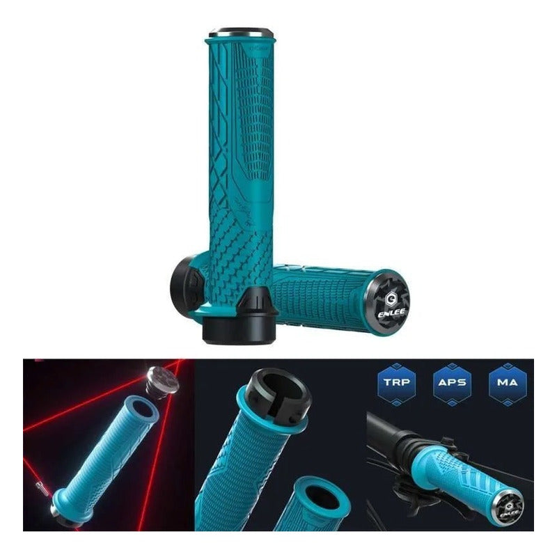 Puños Antideslizantes Bicicleta Lock Grip Mtb Bmx Colores Mi tienda-Repuesto-de-bicicleta