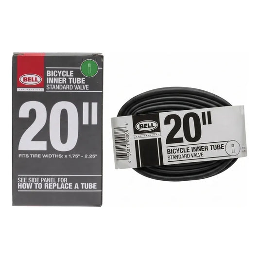 Camara Bicicleta Bell Aro 20 X 1.75/2.25 Valvula Auto Caja Schrader Negro