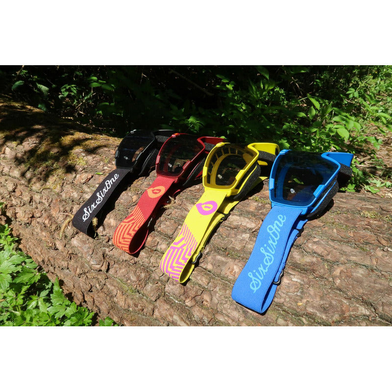 Antiparra Sixsixone 661 Radia Script L Negro Mtb Enduro Dh - Clear Smoked - Negro