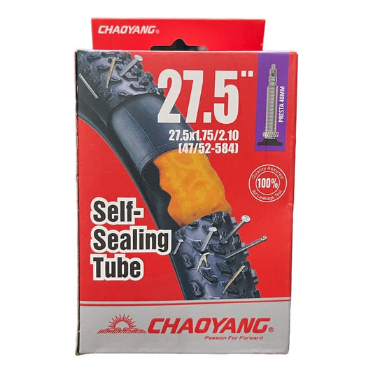 Camara Chaoyang 27.5x1.75/2.10 Liquido Antipinchazo Francesa Mi tienda-Repuesto-de-bicicleta