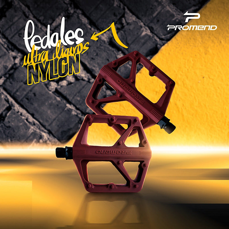Pedales Bicicleta Mtb Plataforma Sellados C/ Pines - Colores Mi tienda-Repuesto-de-bicicleta