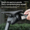 Bolso Para Sillin Bicicleta Impermeable Compacto Rockbros Negro-verde