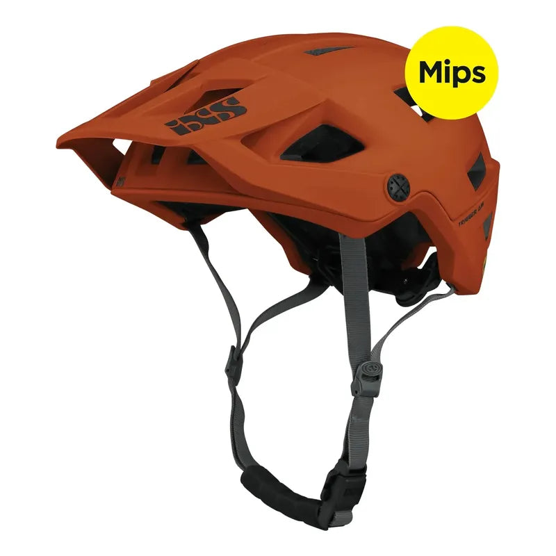Casco Bicicleta Certificado Ixs Trigger All Mountain Mips Naranjo Burnt M/l (58-62cm)