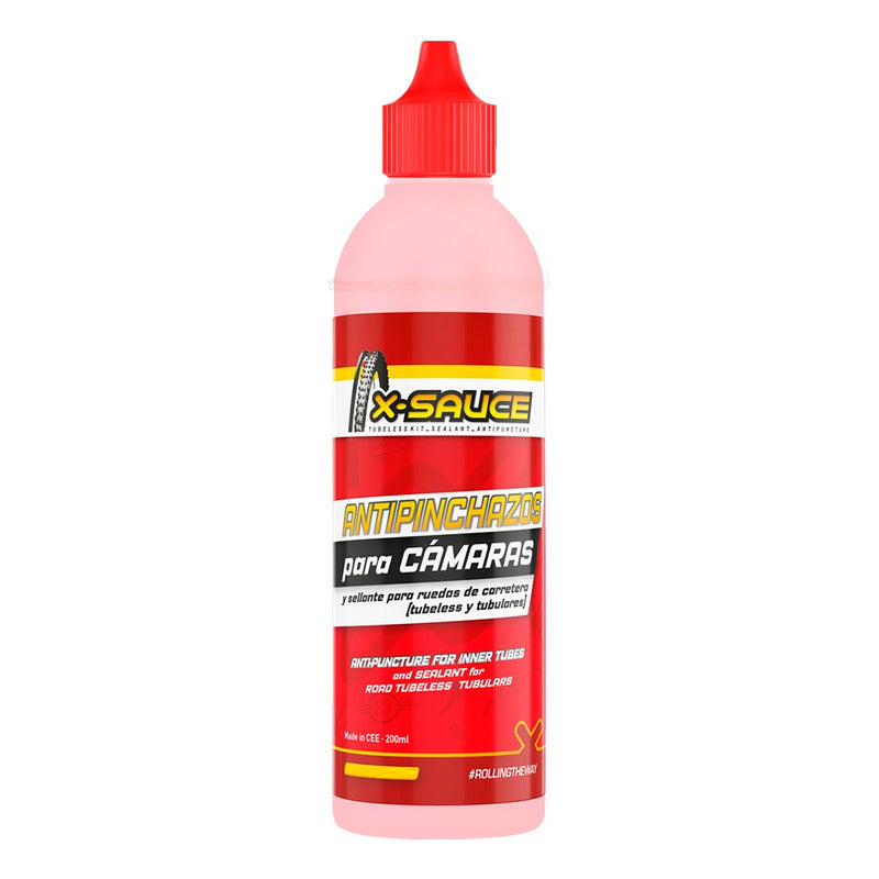Liquido Sellante Antipinchazo X-sauce Camaras Y Tubeless Mi tienda-Repuesto-de-bicicleta