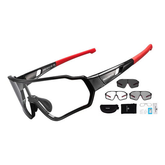 Lentes Fotocromaticos Certificados Rockbros Ciclismo Running Mi tienda-Repuesto-de-bicicleta