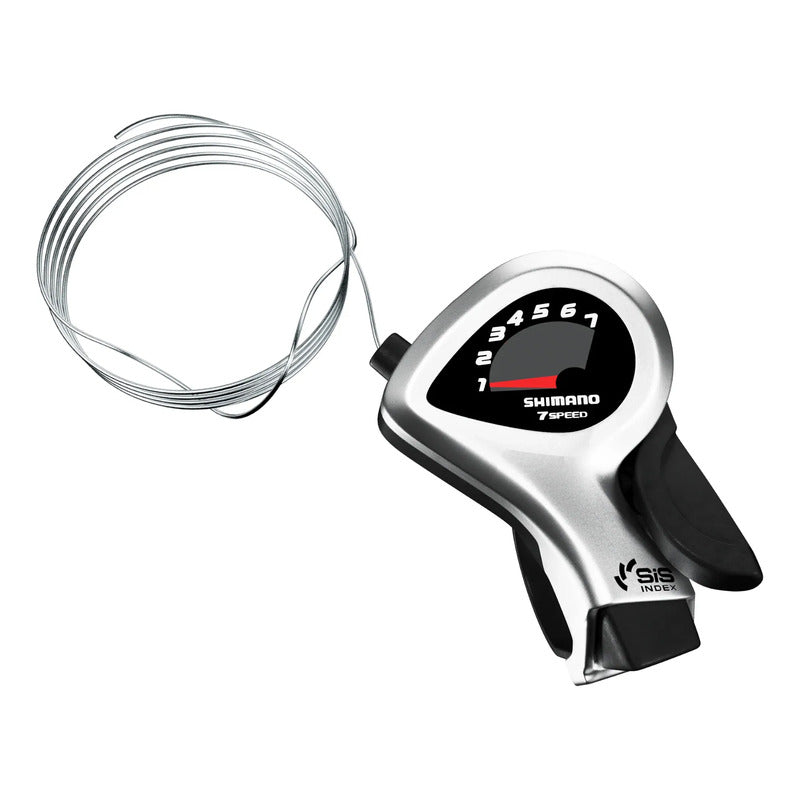 Shifter Manilla Derecha Shimano Sl-tx50-7r 7v Original Plateado