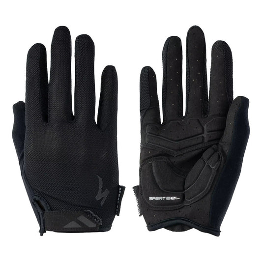Guantes Bicicleta Specialized Body Geometry Gel Dedo Largo Negro Talla Xl