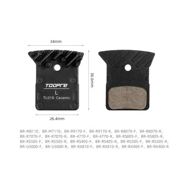 Pastilla Freno Para Shimano Ultegra Grx L02a L03a L05a L04c