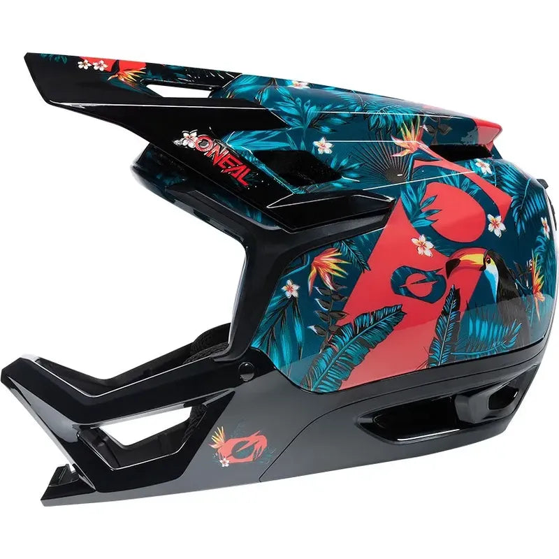 Casco Integral Bicicleta O'neal Transition Fidlock Dh Enduro Rio Black L (59-60cm)