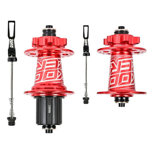 Mazas Koozer Delantera Trasera Xm490 10x135mm Hg 32h Rojo