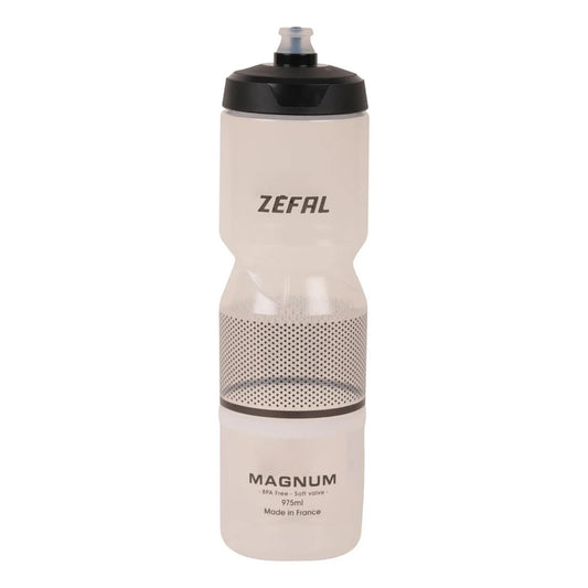 Botella Caramagiola Zefal Magnum Libre De Bpa 975ml Negro Transparente