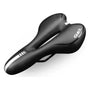 Sillin Asiento Bicicleta Gel Antiprostatico Extra Acolchado Negro