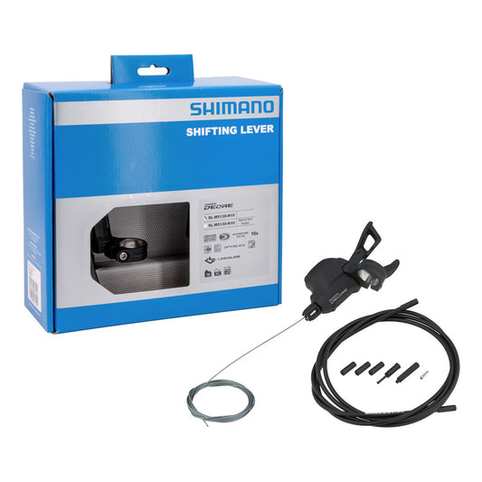 Shifter Shimano Deore Sl-m5130-r Derecho 10v 1x10 Original Negro