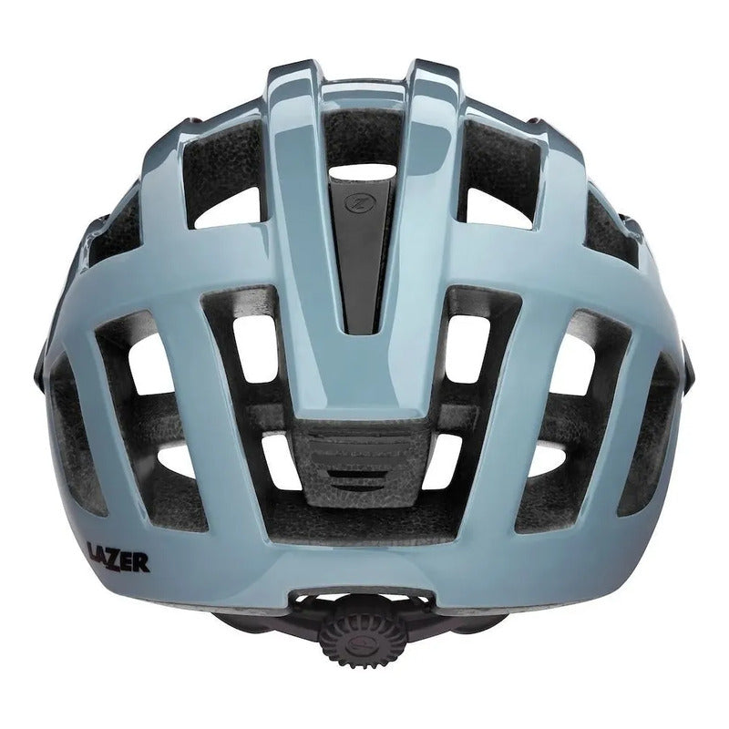 Casco Bicicleta Certificado Lazer Compact Steel Gray Mtb Gris Acero Talla Única 54 - 61