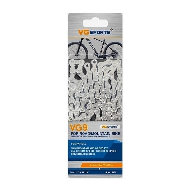 Cadena 9v Velocidades 1x9 Bicicleta Mtb Ruta Ultra Ligera Mi tienda-Repuesto-de-bicicleta