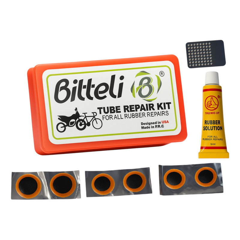 Kit Completo Reparacion Parches De Camara Bicicleta