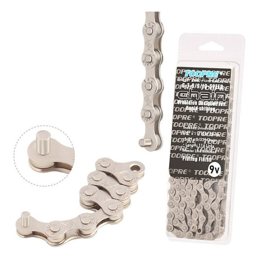 Cadena Bicicleta 9v Velocidades Compatible Shimano Sram Mi tienda-Repuesto-de-bicicleta