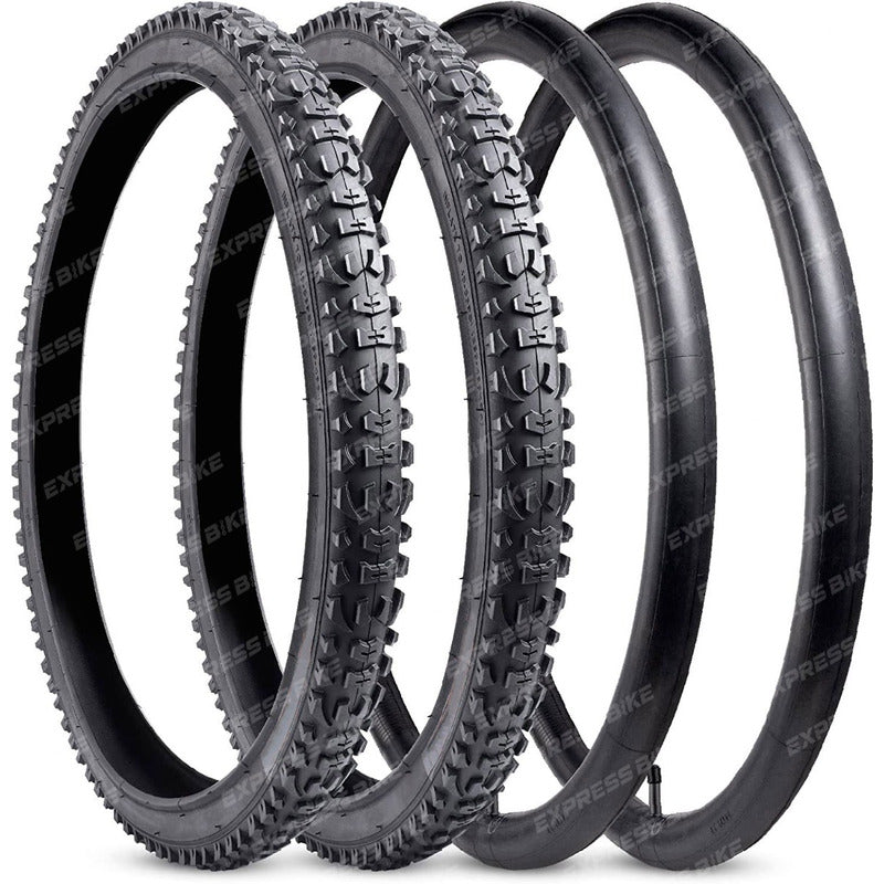 Pack 2 Neumaticos 26 X 2.10 Con Camaras Maxxis Valvula Auto Mi tienda-Repuesto-de-bicicleta