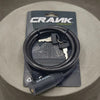 Candado Bicicleta Crank Con 2 Llaves 120cm X 8mm Negro