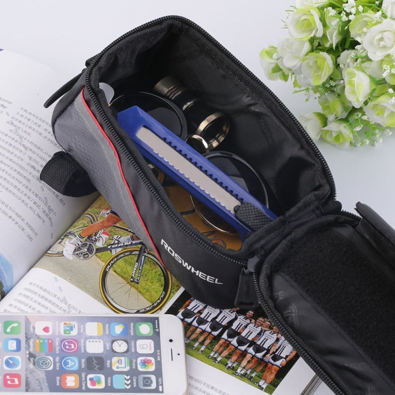 Bolso Delantero Bicicleta Porta Celular Impermeable Tactil