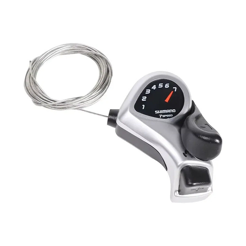 Shifter Manilla Derecha Shimano Sl-tx50-7r 7v Original Plateado