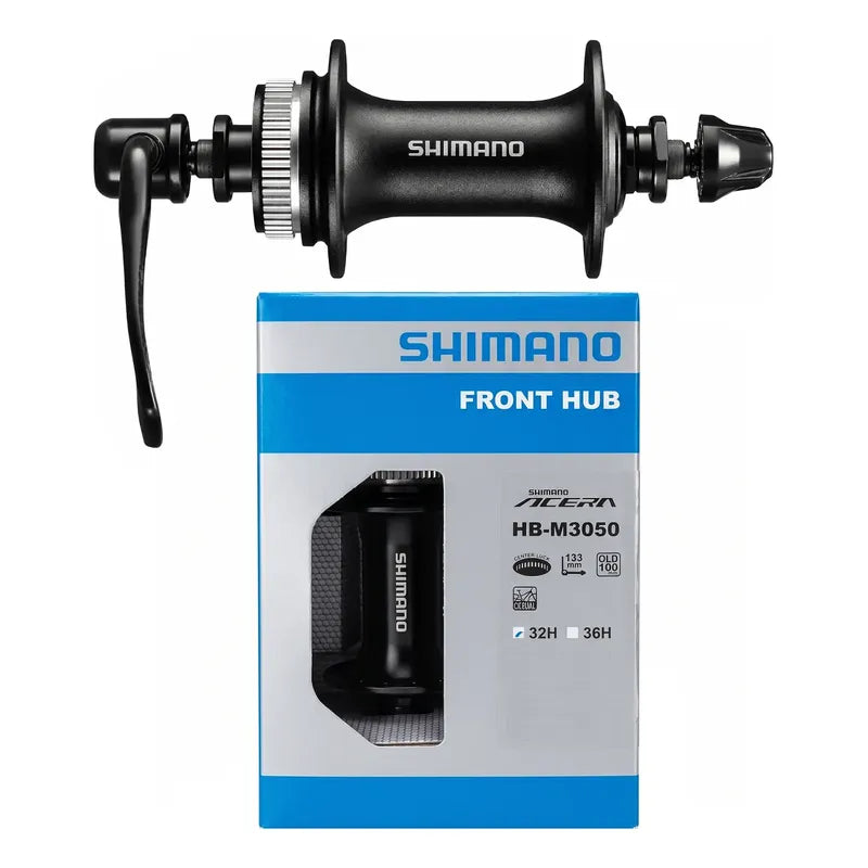 Maza Delantera Shimano Acera Hb-3050 9x100mm 32h Centerlock Negro