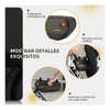 Bolso Cuadro Bicicleta Rockbros 1.7l Impermeable Reflectante Verde-negro