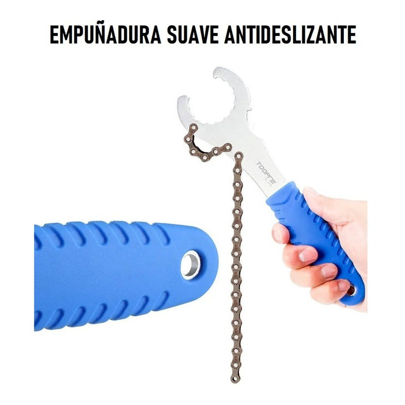 Llave Cadena Extractora Profesional De Piñon Y Motores Bsa Mi tienda-Repuesto-de-bicicleta