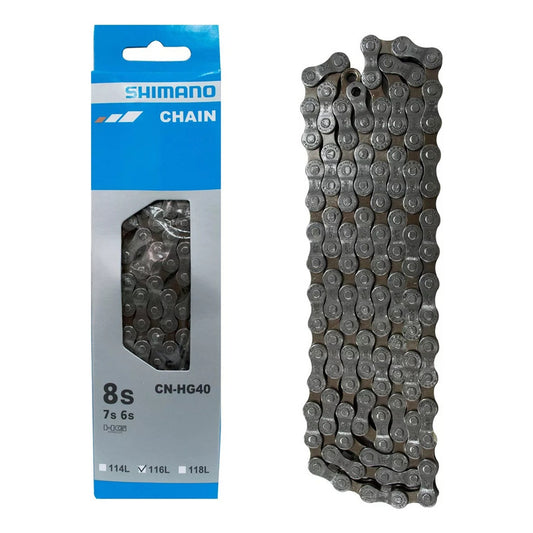 Cadena Shimano Tourney Cn-hg40 6v 7v 8v Original Mtb Ruta Mi tienda-Repuesto-de-bicicleta