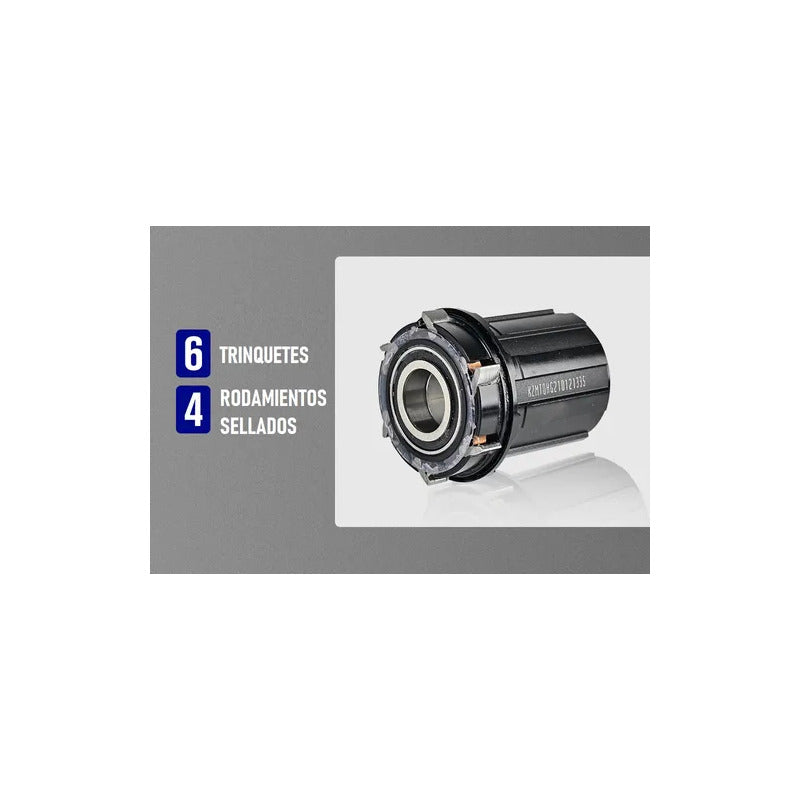 Maza Trasera Koozer Xm490pro 12x148 Boost 32h Nucleo Hg Mi tienda-Repuesto-de-bicicleta