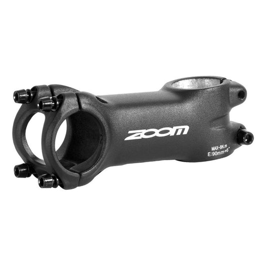 Tee Potencia Zoom 28.6 X 31.8 Aluminio Cnc 40mm A 90mm Mtb Negro 9 Cm 6