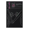 Portabotella Caramagiola Trip Versa Light Lateral Reversible Negro