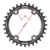 Corona Narrow 32t Y 34t 96 Bcd Shimano M6000 M7000 M8000 Mi tienda-Repuesto-de-bicicleta