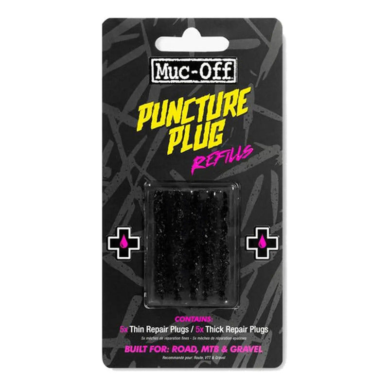 Pack 10 Tripas Mechas Reparación Pinchazo Tubular Muc-off