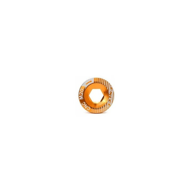 Tapa Perno Aprieta Bielas Volante M18 M20 Full Cnc Colores Mi tienda-Repuesto-de-bicicleta