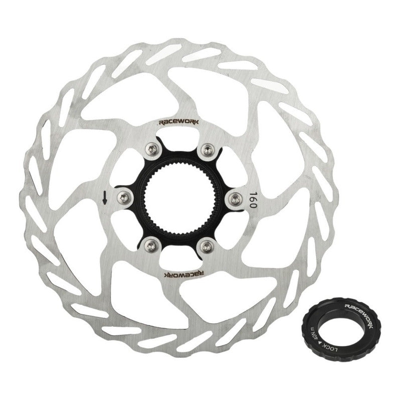 Disco Rotor De Freno Bicicleta 160mm Centerlock Mtb Xc Mi tienda-Repuesto-de-bicicleta