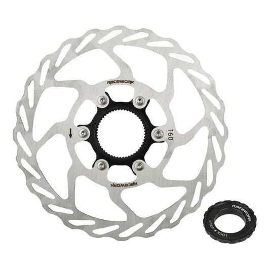 Disco Rotor De Freno Bicicleta 160mm Centerlock Mtb Xc Mi tienda-Repuesto-de-bicicleta