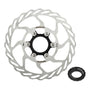 Disco Rotor De Freno Bicicleta 160mm Centerlock Mtb Xc Gris