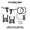 Kit Completo De Frenos V-brake Aluminio Bicicleta Mtb Ruta Mi tienda-Repuesto-de-bicicleta