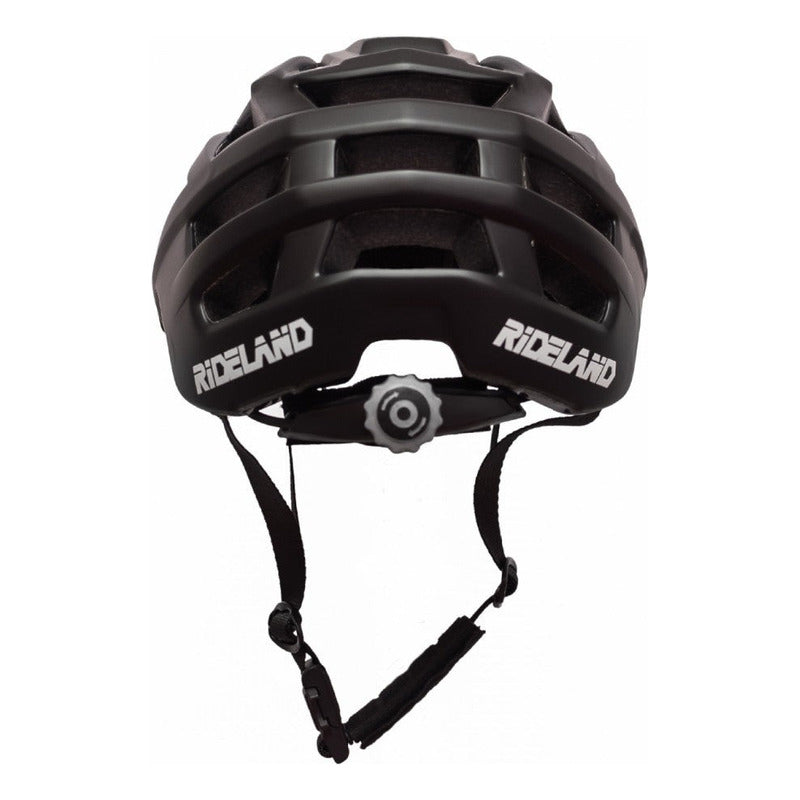 Casco Bicicleta Certificado Rideland Trail Xc Fidlock Negro - Negro - M / L 55-61cm