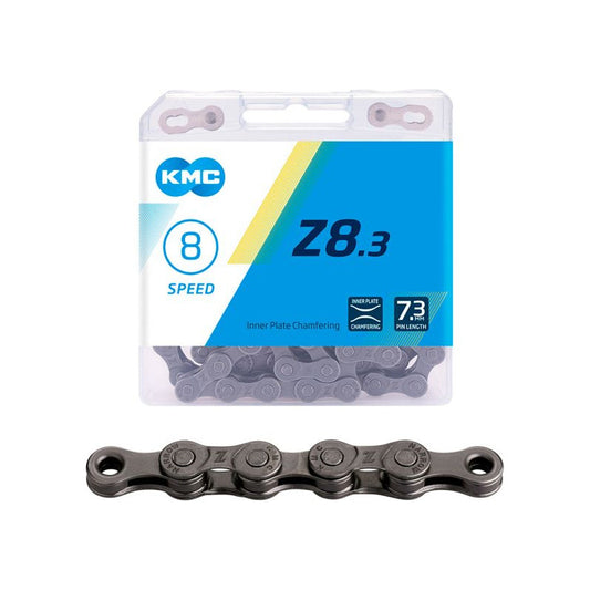Cadena Kmc Z8.3 6v 7v 8v Velocidades 116 Eslabones C/eslabon Mi tienda-Repuesto-de-bicicleta