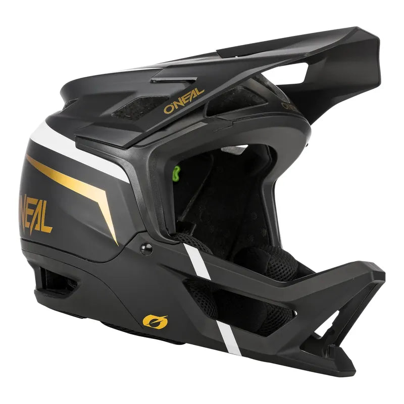 Casco Integral Bicicleta O'neal Transition Fidlock Dh Enduro Black Gold L (59-60cm)