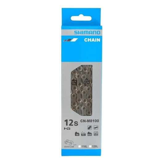 Cadena Shimano Xt Cn-m8100 12 Velocidades 126 Eslabones Mi tienda-Repuesto-de-bicicleta