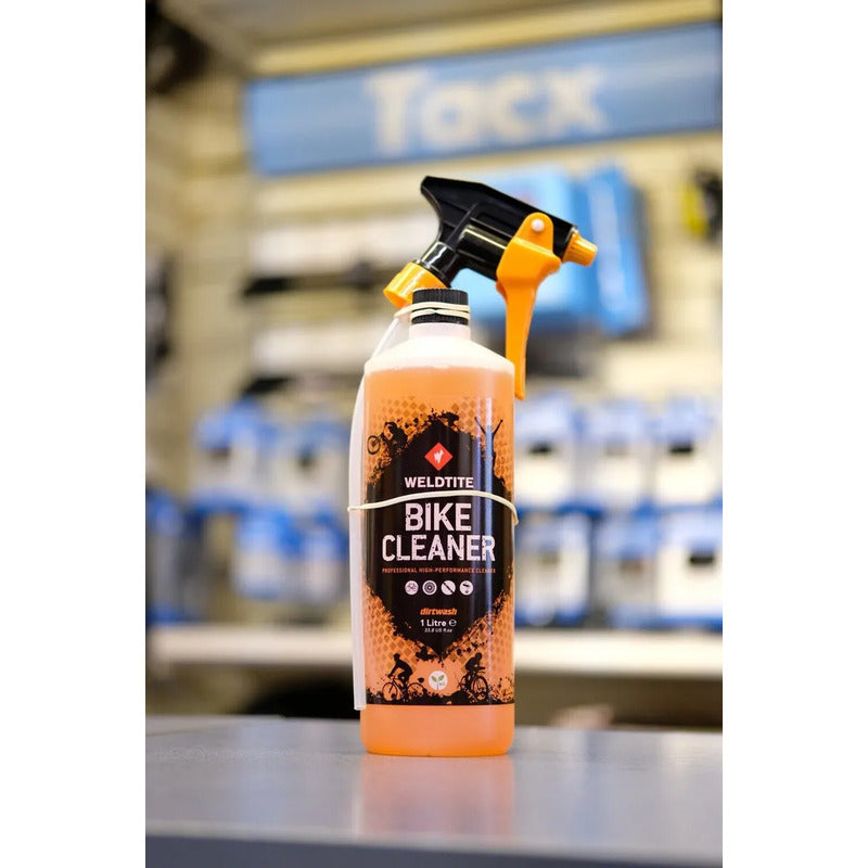 Kit Desengrasante Limpiador De Cadena 1lt + Aceite Weldtite Morado/naranja