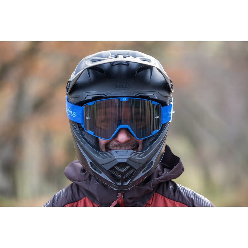 Antiparra Sixsixone 661 Radia Script L Negro Mtb Enduro Dh - Clear Smoked - Negro