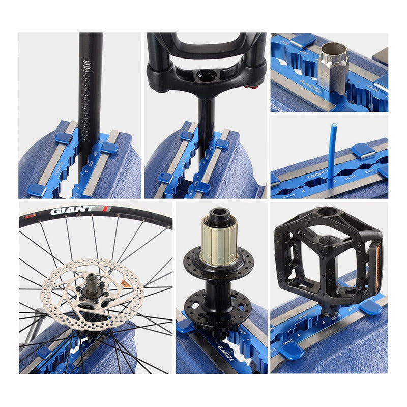Abrazadera De Tornillo Banco Mecanico Reparacion Bicicletas Mi tienda-Repuesto-de-bicicleta